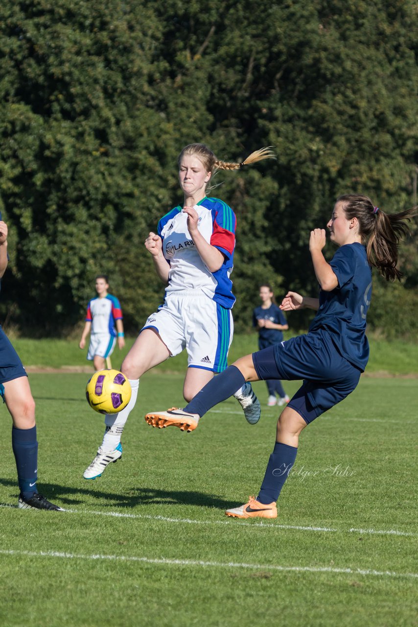 Bild 347 - B-Juniorinnen Krummesser SV - SV Henstedt Ulzburg : Ergebnis: 0:3